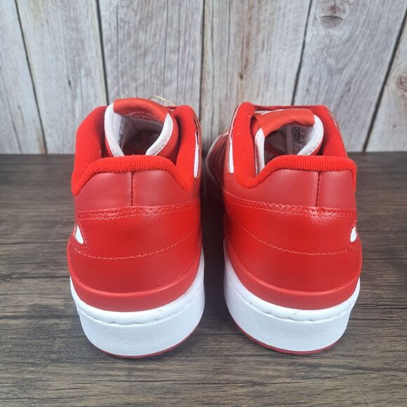 Adidas Originals Low CL HQ1495 Scarlet Red White Sneaker Men's Sz 11 (NIB) - Picture 5 of 10